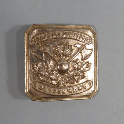 BOUCLE DE SAPEURS-POMPIERS MODELE SOUS OFFICIER POUR CEINTURON DE TRADITION OU DEFILE