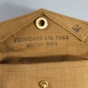 POCHETTE A PANSEMENT US 1944 POUCH BRITISH MADE ETUI + PANSEMENT BOIT METALIQUE