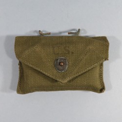 POCHETTE A PANSEMENT US 1945 POUCH ETUI + PANSEMENT BOITE CARTON