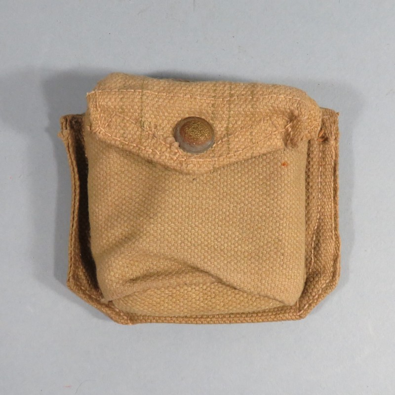 ANGLETERRE POCHETTE POUCH POUR BOUSSOLE BRITISH MODELE MKIII DATEE 1942