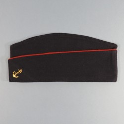 CALOT TROUPE MODELE 1947-49 INFANTERIE OU ARTILLERIE COLONIALE OU DE MARINE AVEC ANCRE TAILLE 58
