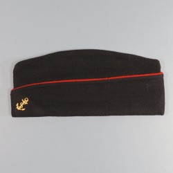 CALOT TROUPE MODELE 1947 INFANTERIE OU ARTILLERIE COLONIALE OU DE MARINE AVEC ANCRE TAILLE 58 FAB SCECAM