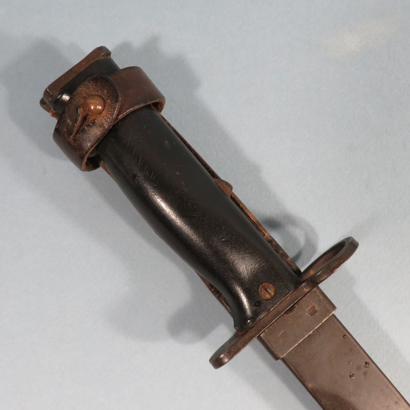 BAIONNETTE FRANCAISE MODELE MAS 49/56 TRANSFORMEE EN COUTEAU POIGNARD DE COMBAT ALGERIE PARA LEGION TAP COMMANDO
