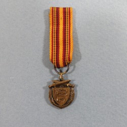 FRANCE REDUCTION DE LA MEDAILLE DE DUNKERQUE 1940 OPERATION DYNAMO FRENCH WW2 MEDAL °