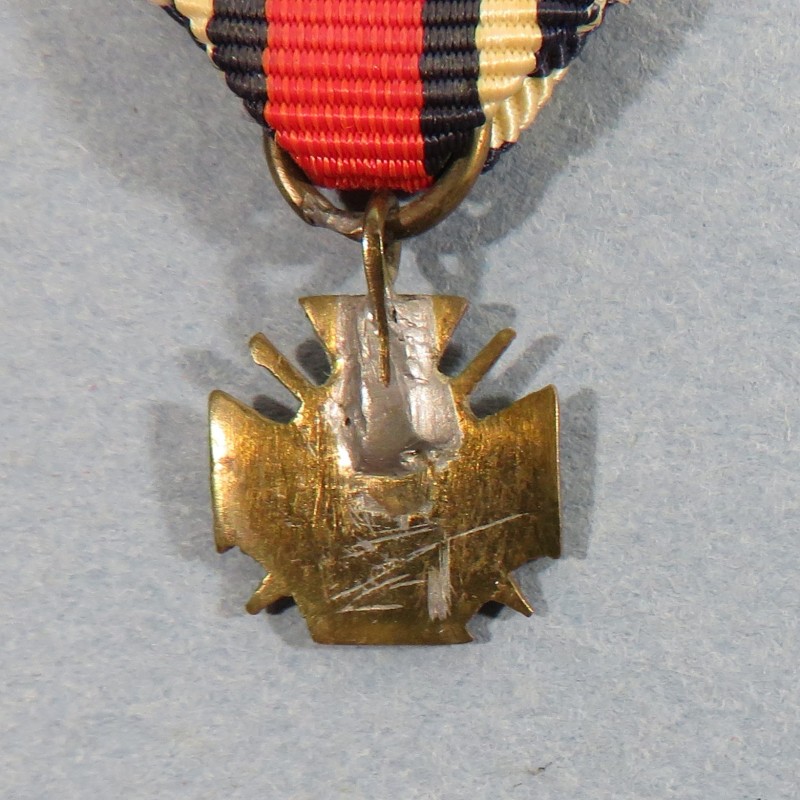 ALLEMAGNE REDUCTION DE LA MEDAILLE ALLEMANDE CROIX DE HINDENBURG D'HONNEUR ANCIENS COMBATTANT GUERRE 1914 1918