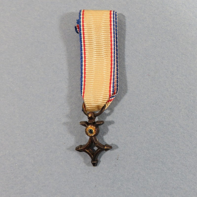 FRANCE REDUCTION DE LA MEDAILLE COMMEMORATIVE D'AFRIQUE DU NORD AFN OU SAHARIENNE °