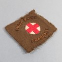 INSIGNE DE LA CROIX ROUGE SERVICE DE SANTE INFIRMIERE AFAT AUXILIAIRES FEMININES DE L'ARMEE DE TERRE OFFICIER 1944 1945 CRF