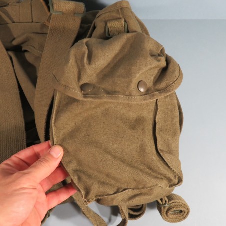 SAC A DOS TAP MODELE 1955 MUSETTE PARACHUTISTE GUERRE D'ALGERIE