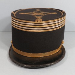 KEPI D'OFFICIER LIEUTENANT-COLONEL DE TYPE ARTILLERIE ET SERVICE DES POUDRES MODELE 1919-1931