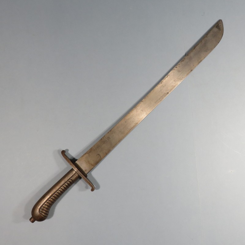 SABRE ALLEMAND OU FASCHINENMESSER DE FUSILIERS DU WURTTEMBERG MODELE 1827 REGIMENTE 122R GUERRE 1914 1918