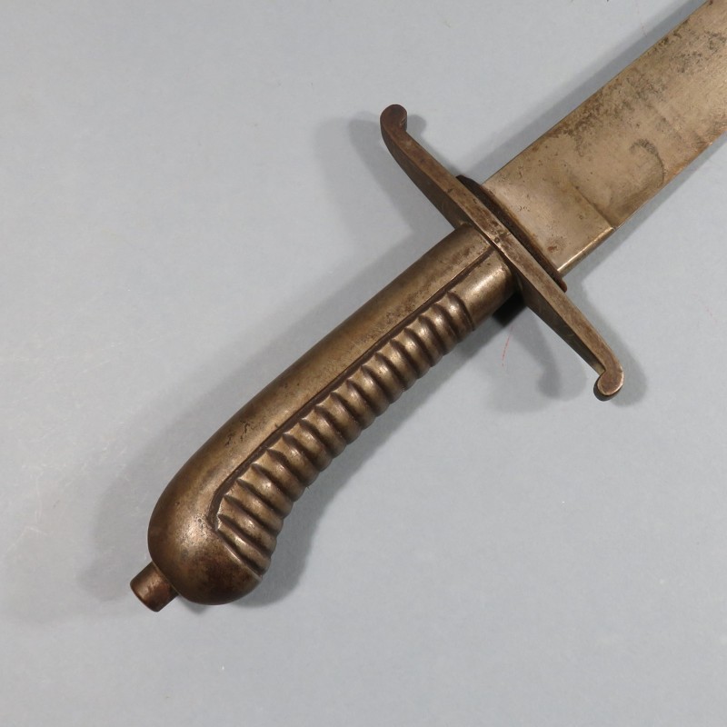 SABRE ALLEMAND OU FASCHINENMESSER DE FUSILIERS DU WURTTEMBERG MODELE 1827 REGIMENTE 122R GUERRE 1914 1918