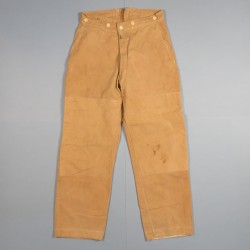 PANTALON MODELE 1914 RENFORCE TROUPE SOUS OFFICIERS COULEUR BEIGE TROUPES D'AFRIQUE ET COLONIALES TIRAILLEURS LEGION ETRANGERE