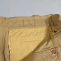 SHORT BEIGE SABLE ARMEE FRANCAISE MODELE 1952 INDOCHINE DATE 1952 TAILLE 3 42/44