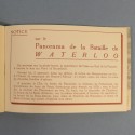 CARNET COMPLET DE 12 CARTES POSTAL DU PANORAMA DE LA BATAILLE DE WATERLOO 1815 EDITION P.I.B. ANNEES 1930
