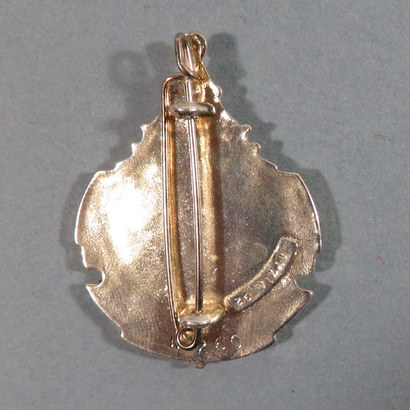 INSIGNE MILITAIRE 1 er REC CAVALERIE LEGION ETRANGERE CCAS CAMBODGE FABRICATION AIXIA 1992 NUMEROTE 260