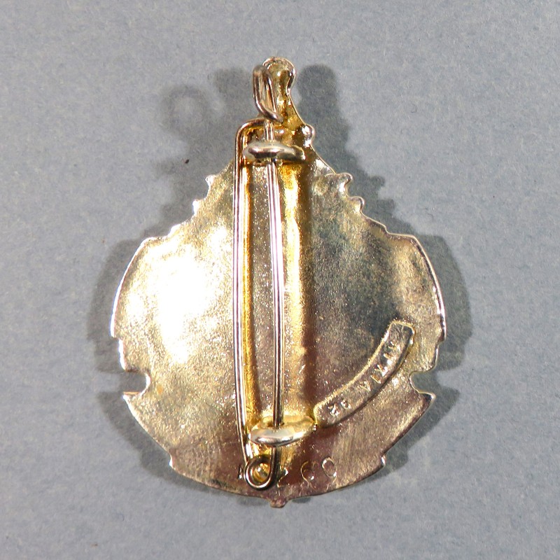 INSIGNE MILITAIRE 1 er REC CAVALERIE LEGION ETRANGERE CCAS CAMBODGE FABRICATION AIXIA 1992 NUMEROTE 260