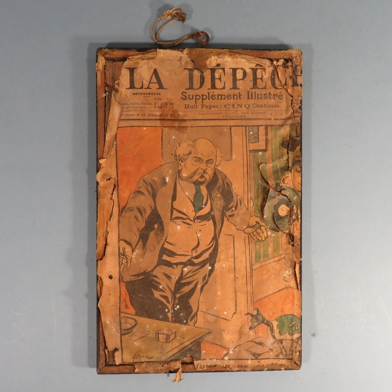 CADRE ET PHOTOT CERTIFICAT DE BONNE CONDUITE Au 141 ème REGIMENT DE LIGNE D'UN CAPORAL DATE 1885