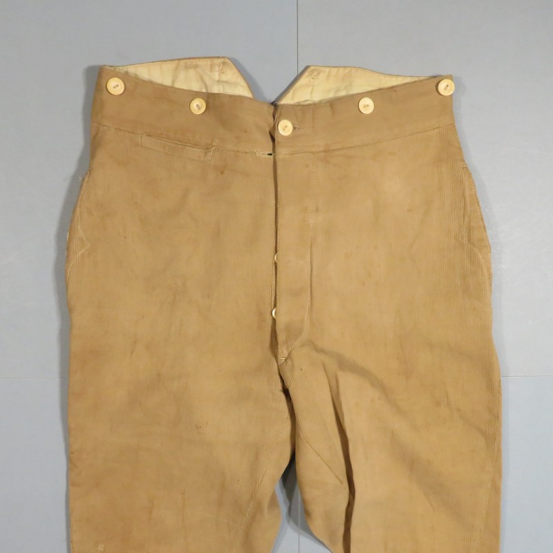 PANTALON CULOTTE TROUPE OU SOUS OFFICIERS TYPE 1915 OU 1920 DES TROUPES D'AFRIQUE ET COLONIALES TIRAILLEURS LEGION ETRANGERE