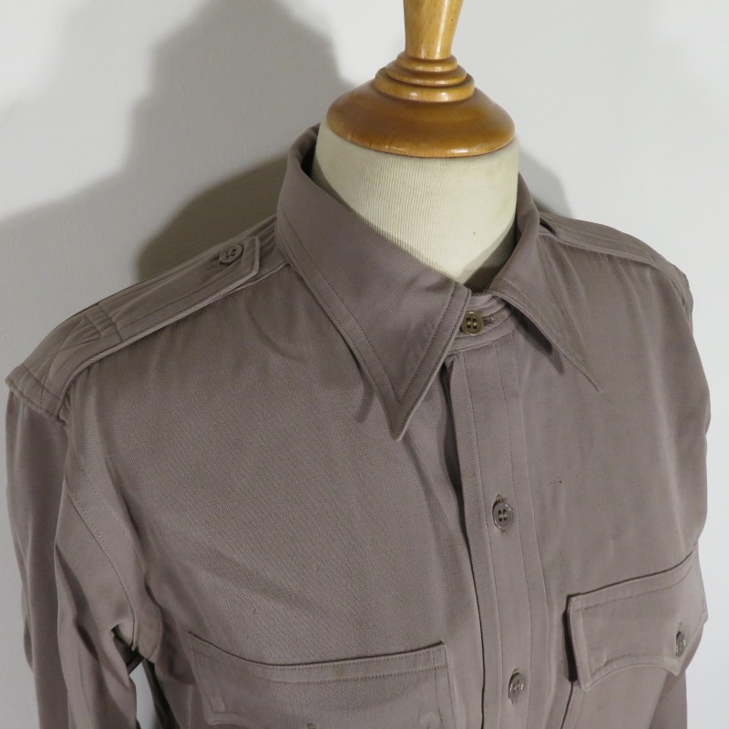 CHEMISE AMERICAINE US OFFICIER MODELE PINK 1941 BELLE FABRICATION TAILLEUR