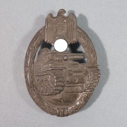 ALLEMAGNE INSIGNE DE COMBAT PANZER BADGE DE POITRINE ALLEMAND SECONDE GUERRE PANZERKAMPFABZEICHEN