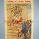 AFFICHE PATRIOTIQUE 2 ème EMPRUNT DE LA DEFENSE NATIONAL 1916 PAR ROBAUDI GUERRE 1914-1918 FORMAT 120 X 80 cm