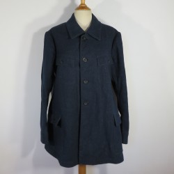 RARE !! VESTE D'UNIFORME TROUPE OU SOUS OFFICIER MODELE 1914 1915 EN DRAP GRIS DE FER BLEUTE OU DRAP ANGLAIS