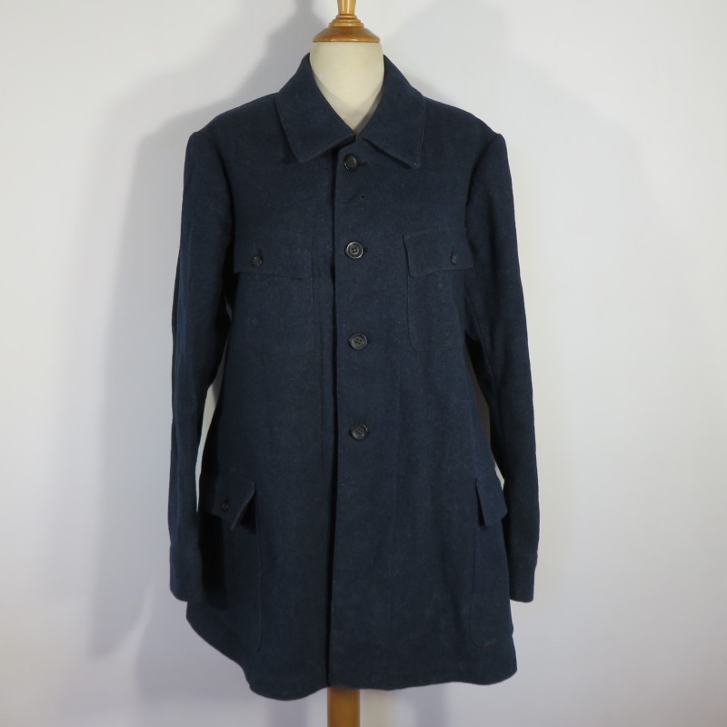 RARE !! VESTE D'UNIFORME TROUPE OU SOUS OFFICIER MODELE 1914 1915 EN DRAP GRIS DE FER BLEUTE OU DRAP ANGLAIS