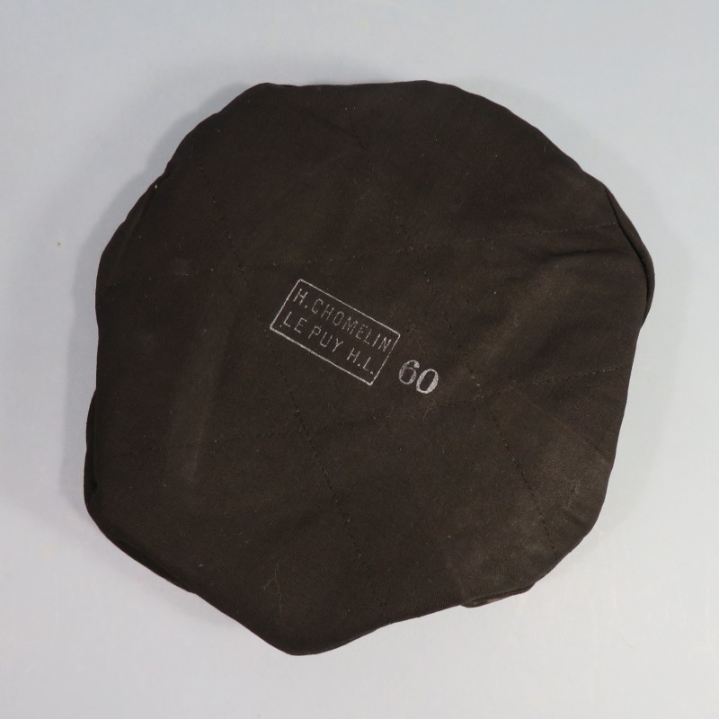 BERET ROUGE ANNEES MODELE 1947 1950 PARACHUTISTES COLONIAUX TAP INDOCHINE FABRICATION EN 3 PARTIES