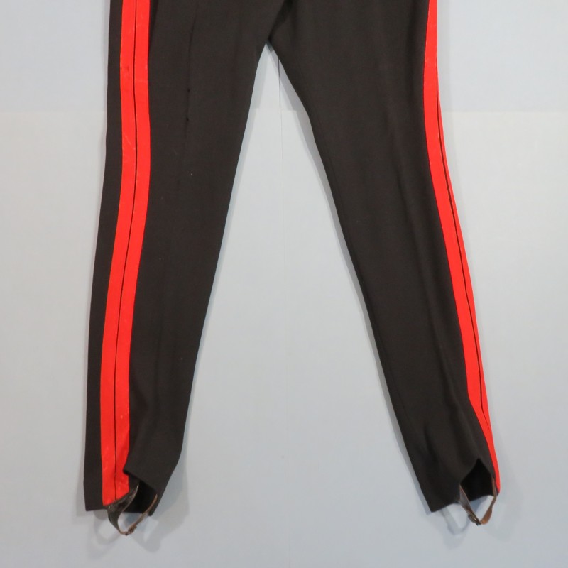 PANTALON D'UNIFORME ANGLAIS FABRICATION ANCIENNE SECOND EMPIRE 1900 BRITISH ROOSERS UNIFORM 1860
