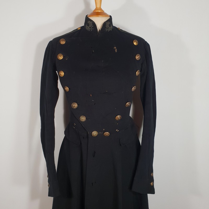 VESTE FRAC DE L'ECOLE IMPERIALE POLYTECHNIQUE SECOND EMPIRE NAPOLEON III MODELE 1852