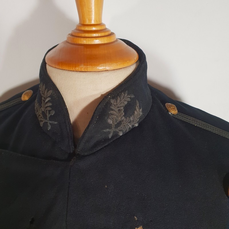 VESTE FRAC DE L'ECOLE IMPERIALE POLYTECHNIQUE SECOND EMPIRE NAPOLEON III MODELE 1852