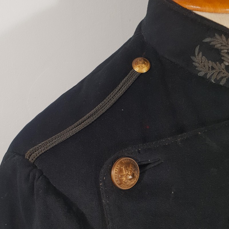 VESTE FRAC DE L'ECOLE IMPERIALE POLYTECHNIQUE SECOND EMPIRE NAPOLEON III MODELE 1852