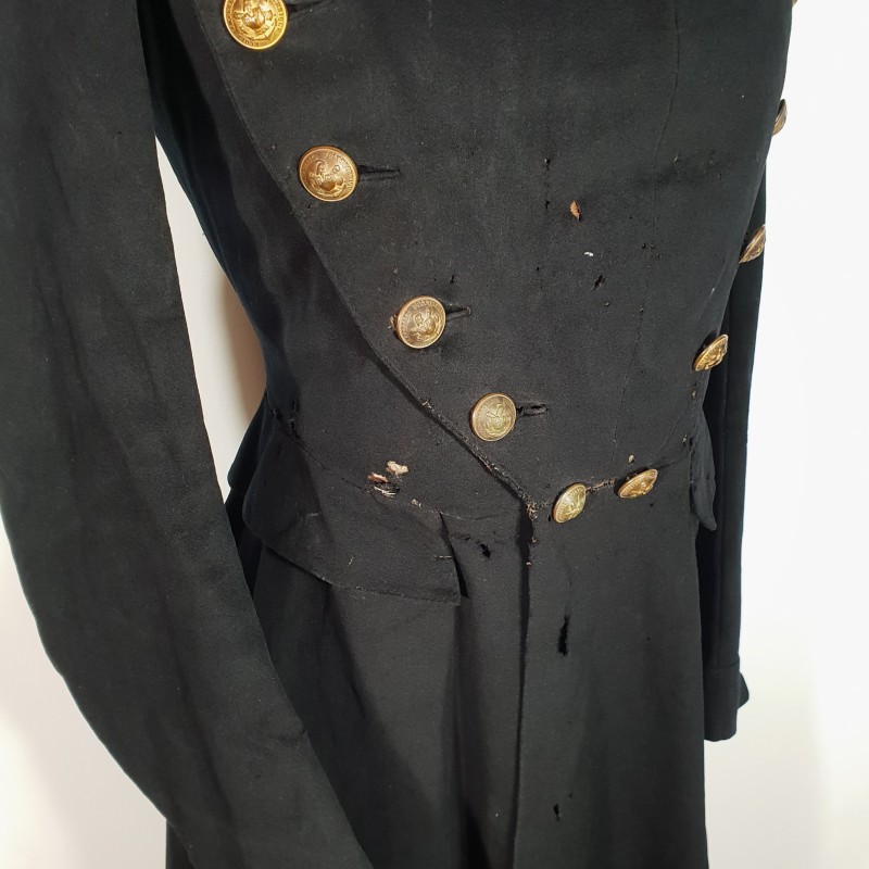 VESTE FRAC DE L'ECOLE IMPERIALE POLYTECHNIQUE SECOND EMPIRE NAPOLEON III MODELE 1852