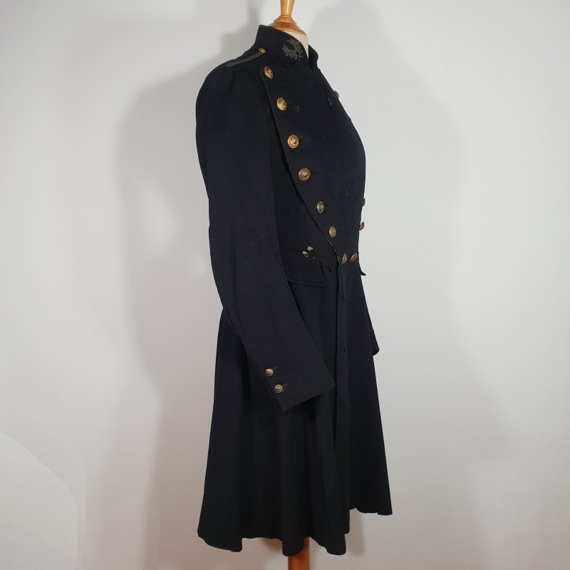VESTE FRAC DE L'ECOLE IMPERIALE POLYTECHNIQUE SECOND EMPIRE NAPOLEON III MODELE 1852