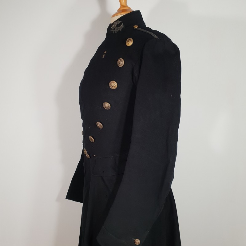 VESTE FRAC DE L'ECOLE IMPERIALE POLYTECHNIQUE SECOND EMPIRE NAPOLEON III MODELE 1852