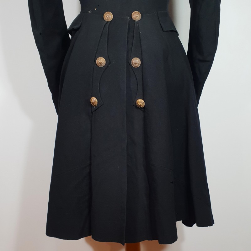 VESTE FRAC DE L'ECOLE IMPERIALE POLYTECHNIQUE SECOND EMPIRE NAPOLEON III MODELE 1852