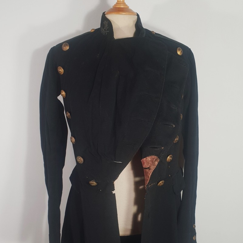 VESTE FRAC DE L'ECOLE IMPERIALE POLYTECHNIQUE SECOND EMPIRE NAPOLEON III MODELE 1852