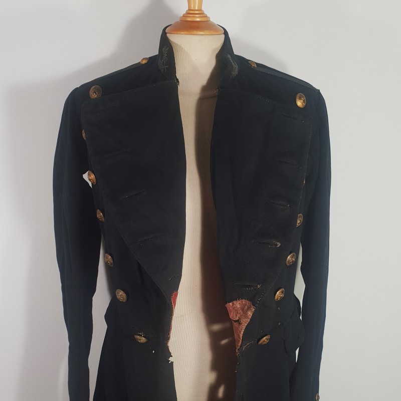 VESTE FRAC DE L'ECOLE IMPERIALE POLYTECHNIQUE SECOND EMPIRE NAPOLEON III MODELE 1852