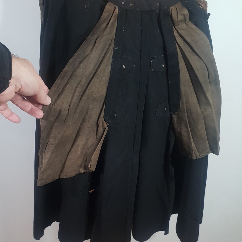 VESTE FRAC DE L'ECOLE IMPERIALE POLYTECHNIQUE SECOND EMPIRE NAPOLEON III MODELE 1852