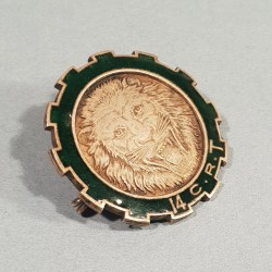 INSIGNE MILITAIRE 14 ème CTR CENTRE REGIONALE DU TRAIN ANNEES 1930 1940 FAB. DRAGO PARIS RUE BERANGER III