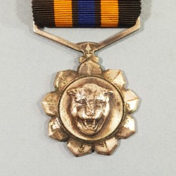 BOPHUTATSWANA AFRIQUE DU SUD MEDAILLE DE LA POLICE BONS ET LOYAUX SERVICES FAITHFUL SERVICE POLICE SOUTH AFRICA MEDAL °