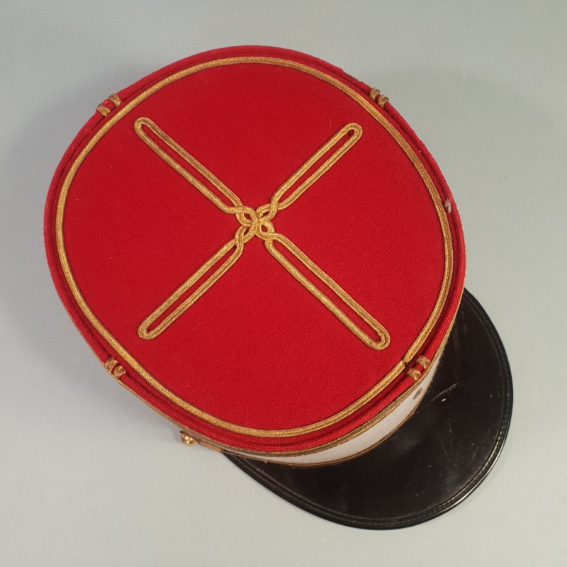 KEPI DE CAPITAINE OFFICIER DU 6 ème RTA REGIMENT DE TIRAILLEURS ALGERIENS ANNEES 1950 - 1960 TAILLE 58
