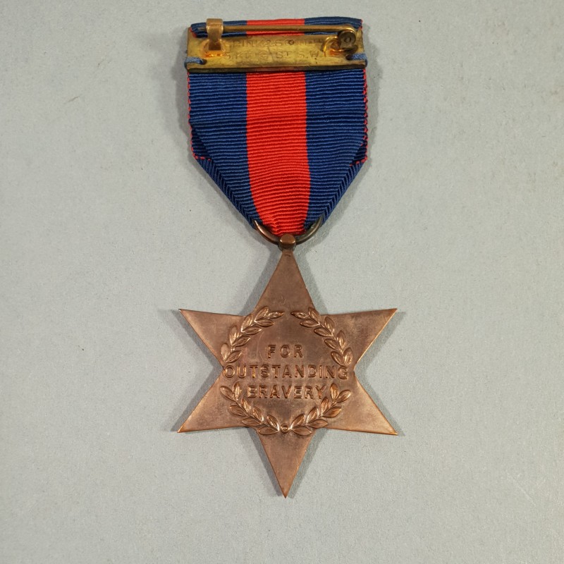 OUGANDA AFRIQUE DU SUD MEDAILLE ETOILE DES COMBATTANTS STAT COMBAT STAR SOUTH AFRICA UGANDA MEDAL °