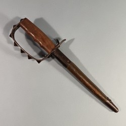 SUPERBE !! COUTEAU DE COMBAT US17 MODELE TRENCH KNIFE 1917 FABRICATION L.F. & C. FIGTH KNIFE WW1