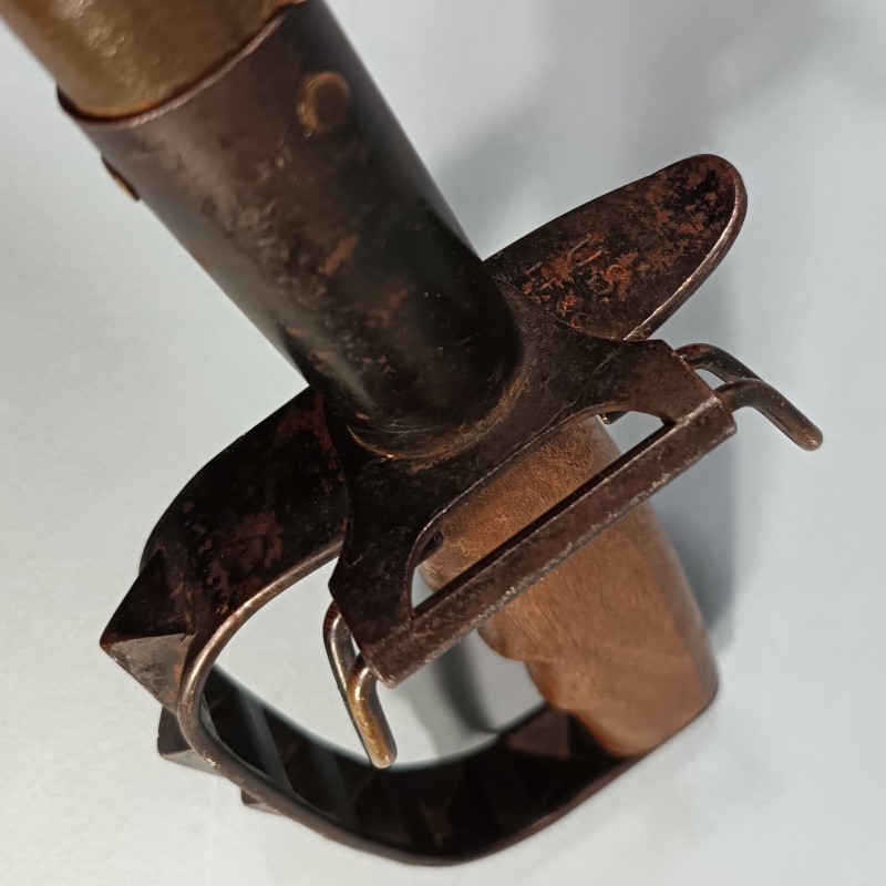 SUPERBE !! COUTEAU DE COMBAT US17 MODELE TRENCH KNIFE 1917 FABRICATION L.F. & C. FIGTH KNIFE WW1
