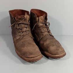 BRODEQUINS CHAUSSURES MILITAIRE EN CUIR MODELE 1917 TOUTES ARMES TAILLE 42/43 GUERRE 1914 1918