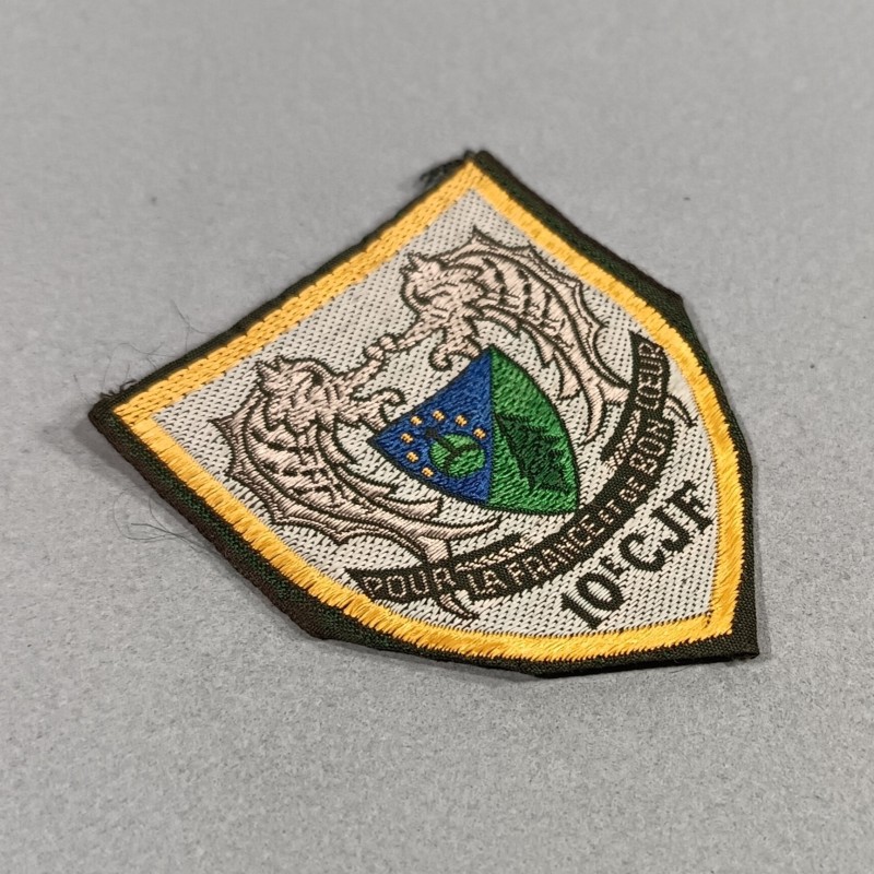 INSIGNE TISSU CHANTIERS DE JEUNESSE CJF 10 LA GRANDE CHARTREUSE LA FRANCE DE BON COEUR (ISERE)