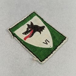 INSIGNE TISSU CHANTIERS DE JEUNESSE CJF VI 6 DE GEVAUDAN (GARD)