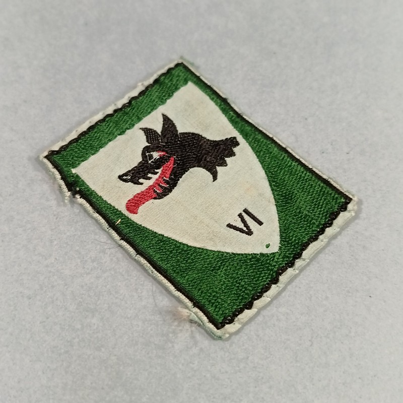 INSIGNE TISSU CHANTIERS DE JEUNESSE CJF VI 6 DE GEVAUDAN (GARD)
