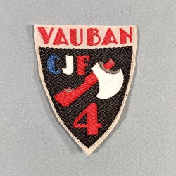 INSIGNE TISSU CHANTIERS DE JEUNESSE CJF 4 VAUBAN (GARD)